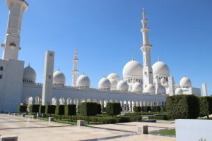 Grote moskee Abu Dhabi